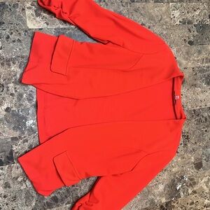 Red Blazer Charlotte Russe